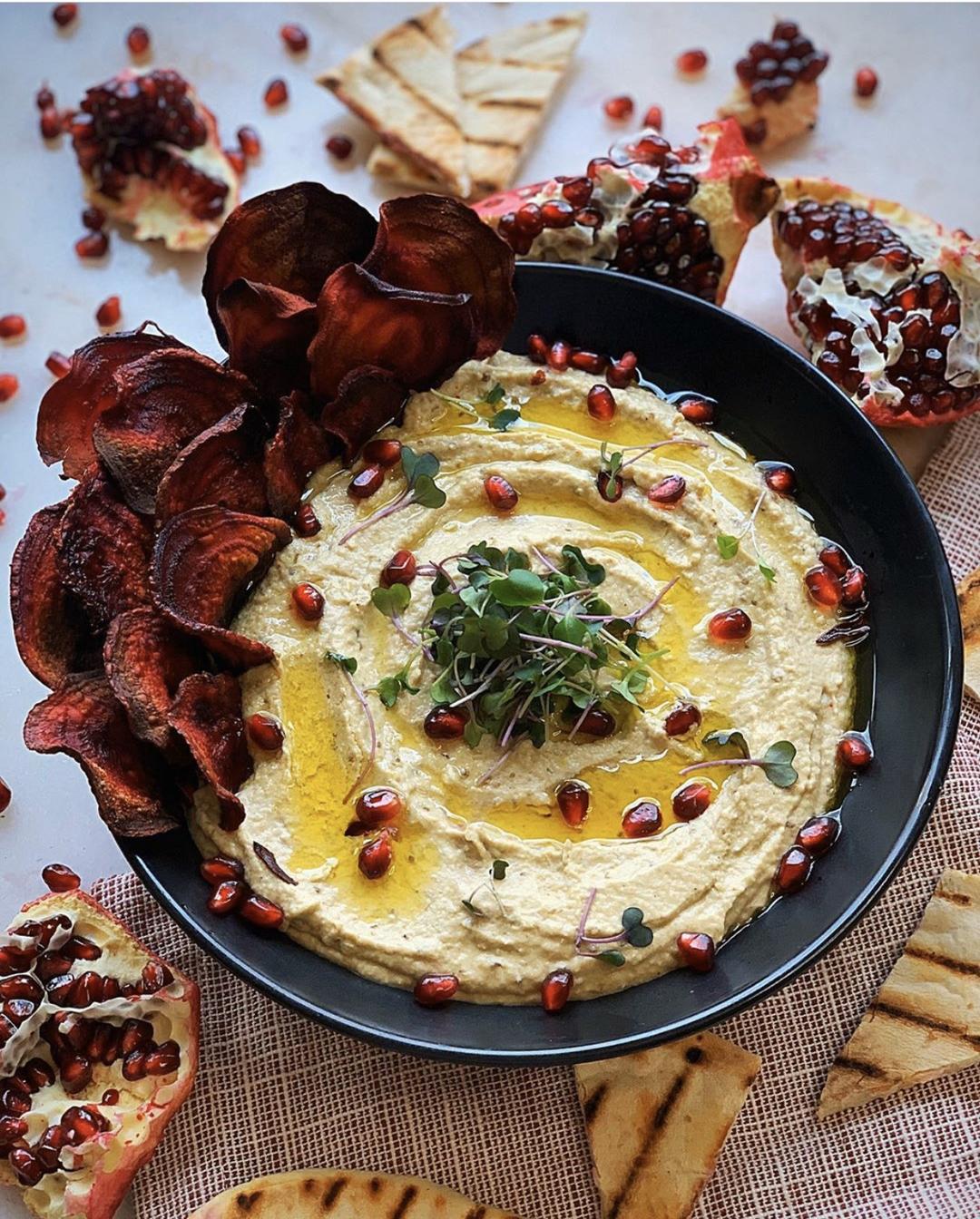 中东风味的烤茄泥Baba Ghanoush的做法