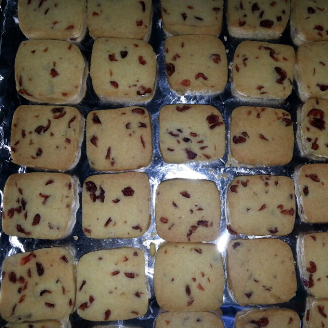 蔓越莓饼干 蔓越莓曲奇