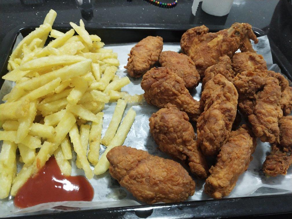蒜香炸鸡翅