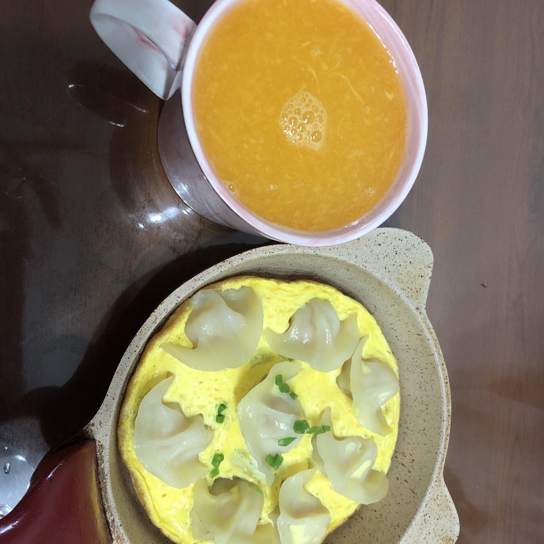 懒人快手抱蛋煎饺