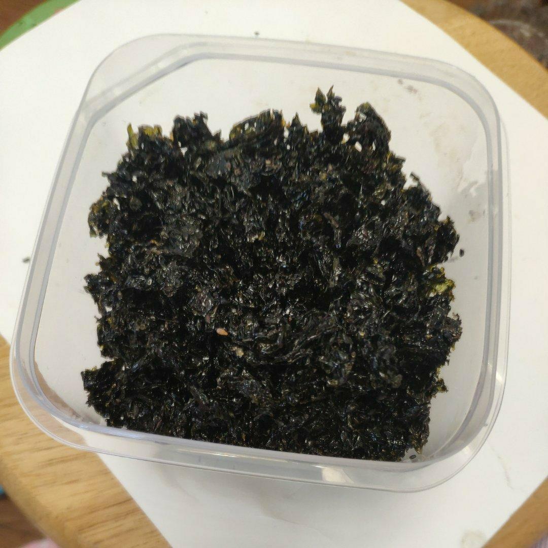 用紫菜做海苔【芝麻海苔碎】超级简单