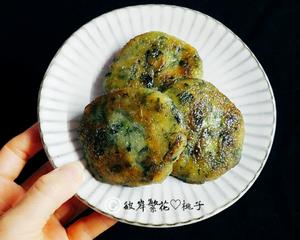 青菜糯米饼（菜笕塌饼）的做法 步骤8