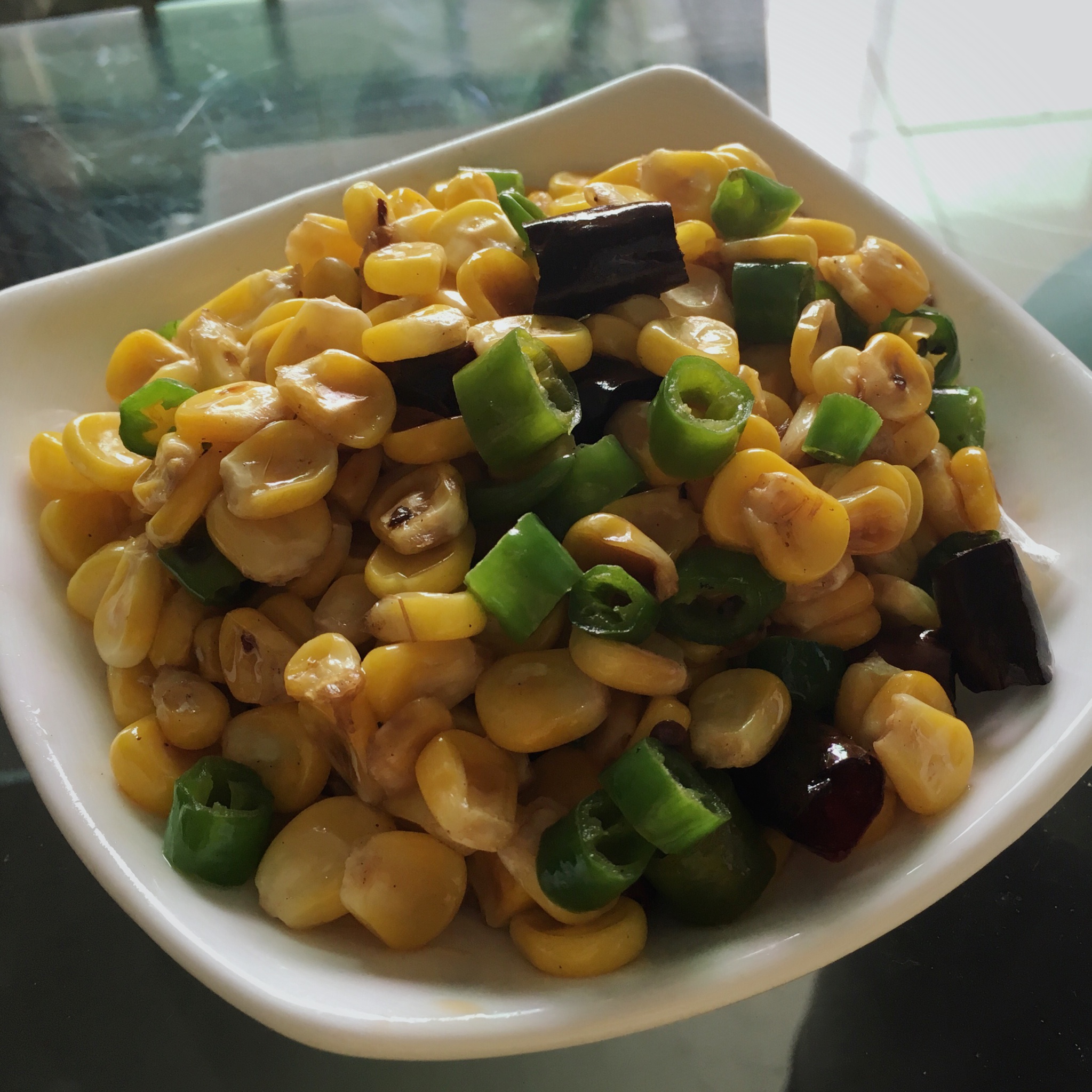 青椒玉米