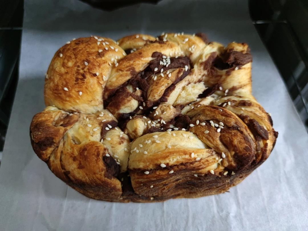红豆味儿大理石吐司（东菱面包机）