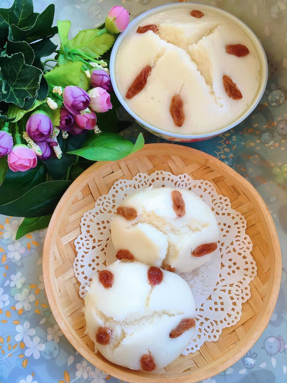 香甜可口的开花「蒸米糕」的做法