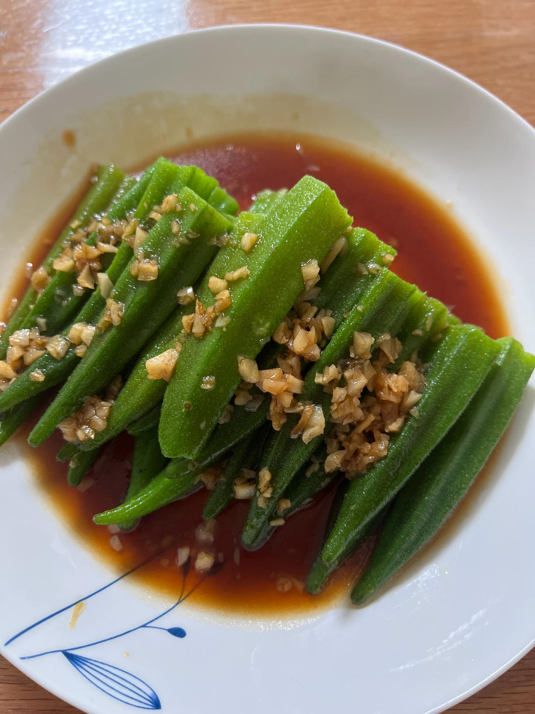 ‼️从此爱上秋葵‼️
白灼秋葵