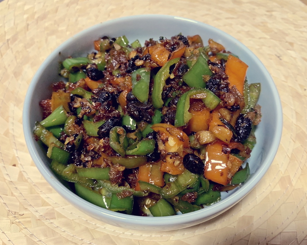 零失败、简单、快手下饭菜：豆豉鲮鱼炒辣椒🌶️的做法