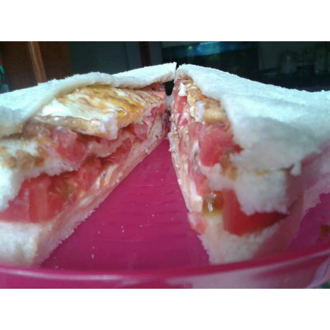 火腿芝士蛋三文治