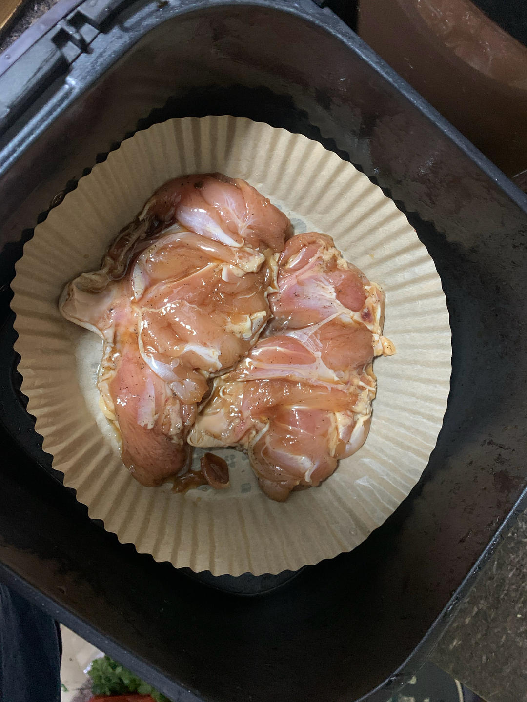 空气炸锅别闲置！鲜嫩多汁～照烧鸡腿肉🥩