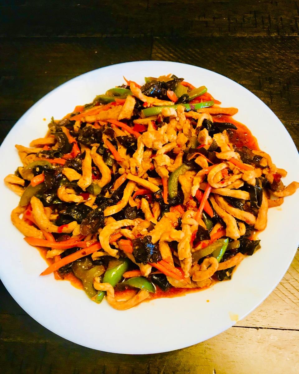 rulu做的鱼香肉丝