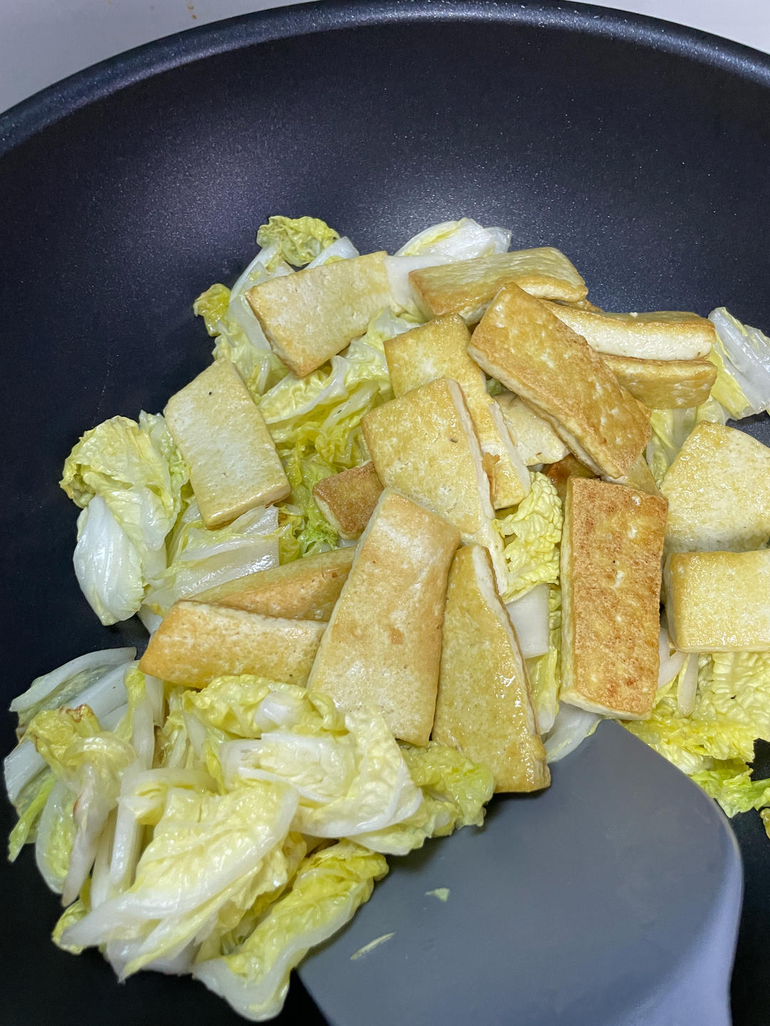 豆腐焖白菜