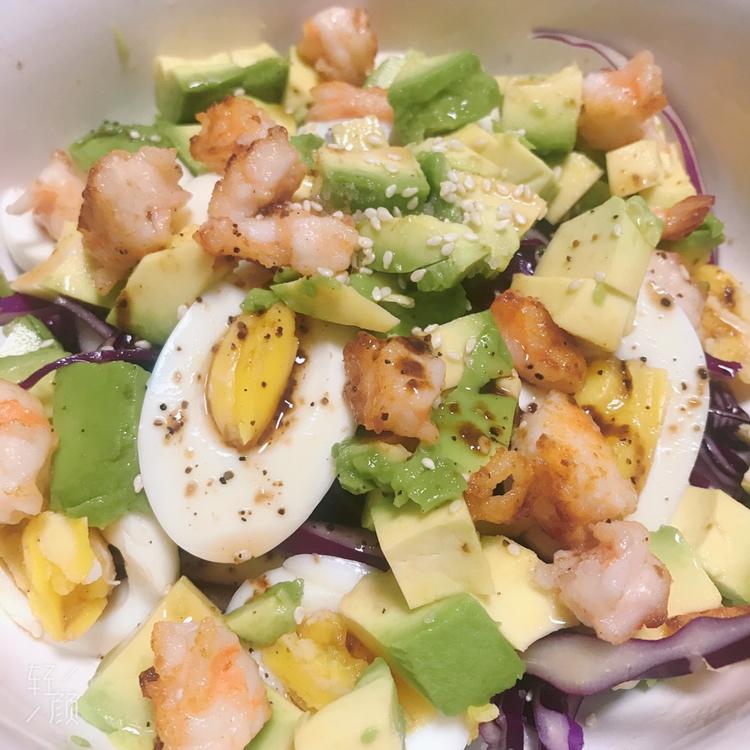 减脂|🥑牛油果虾仁🍤沙拉