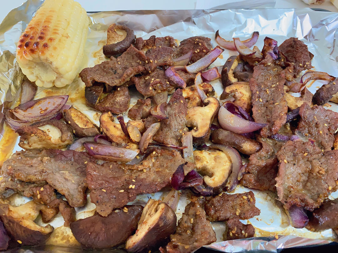 烤箱版烤牛肉（内附万能腌肉法）