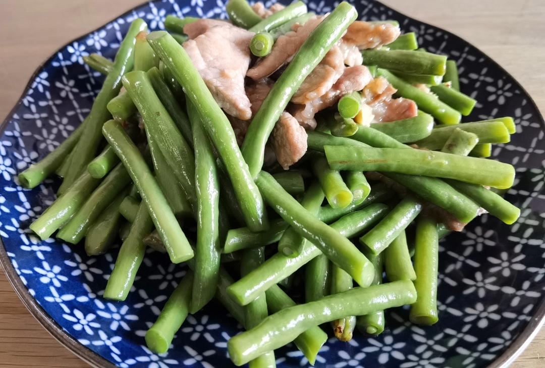 豆角炒肉丝