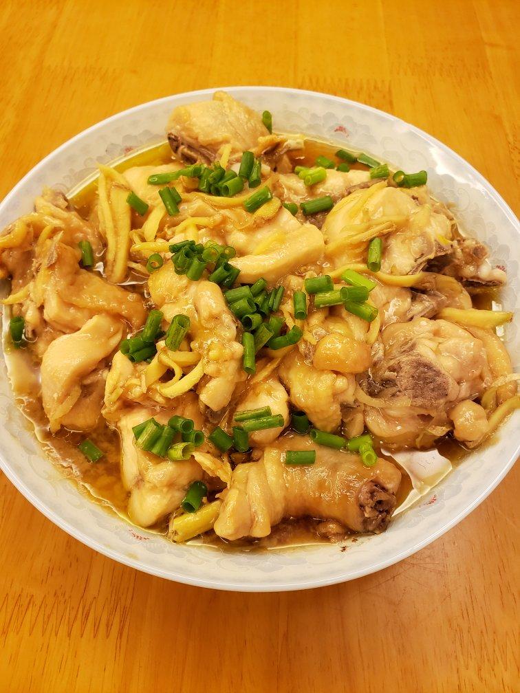 广式蒸鸡