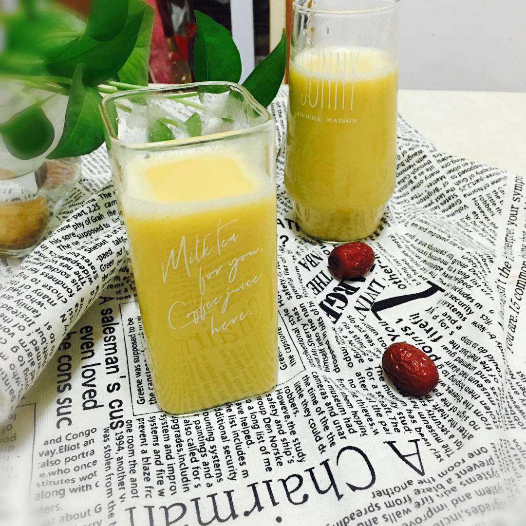 红枣枸杞豆浆【破壁机食谱】