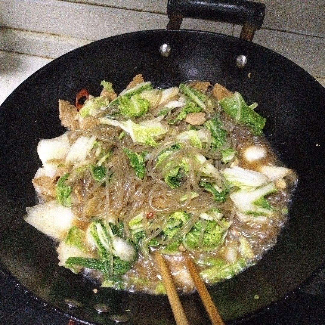 猪肉白菜炖粉条