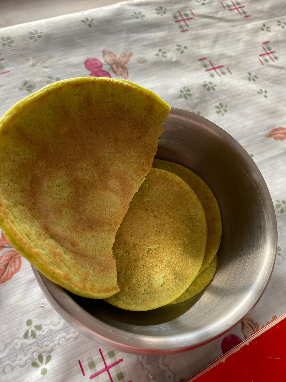 蔬菜松饼(9+宝宝辅食)