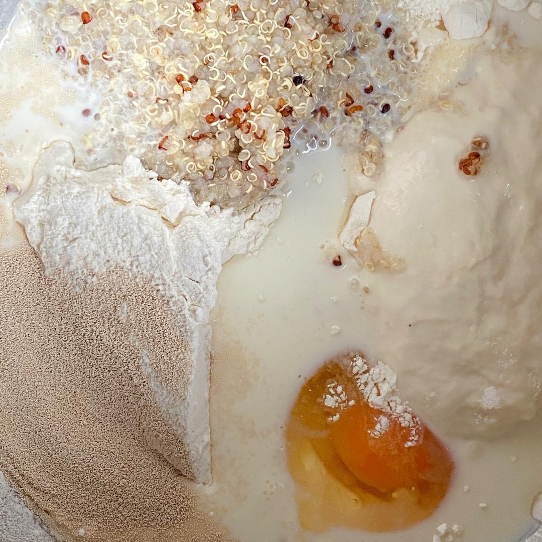 纯奶手撕吐司的做法 步骤1