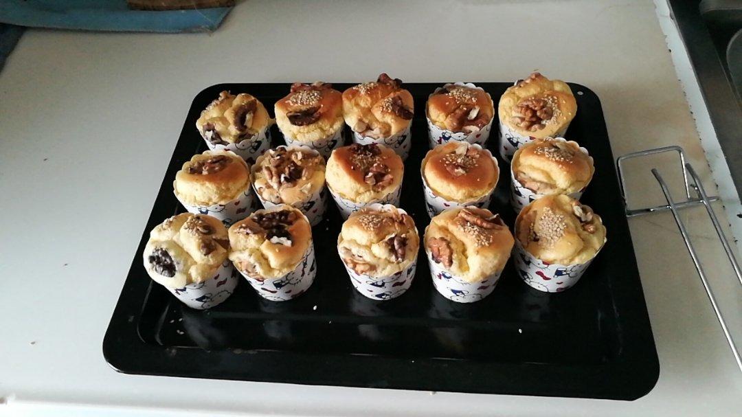 椰蓉棉花纸杯蛋糕