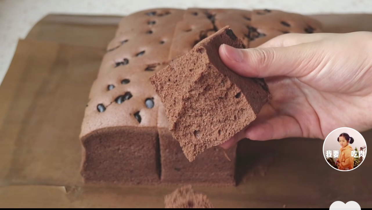 巧克力古早蛋糕的做法