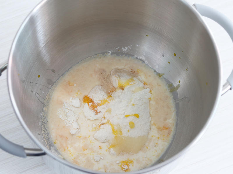 纯奶手撕吐司的做法 步骤1