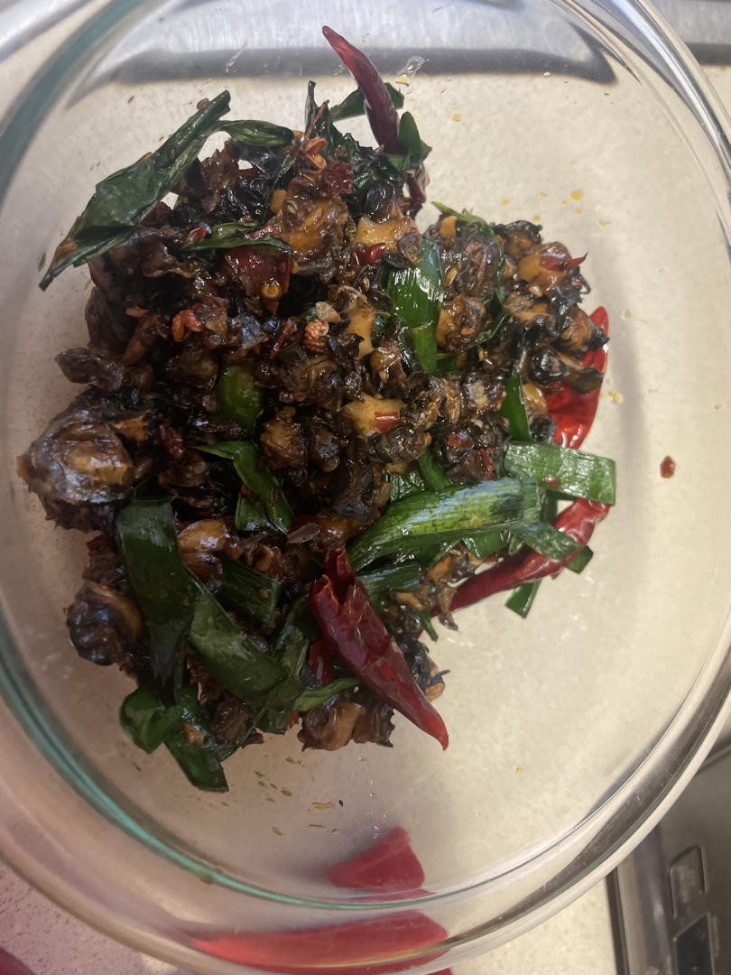 辣炒海螺肉