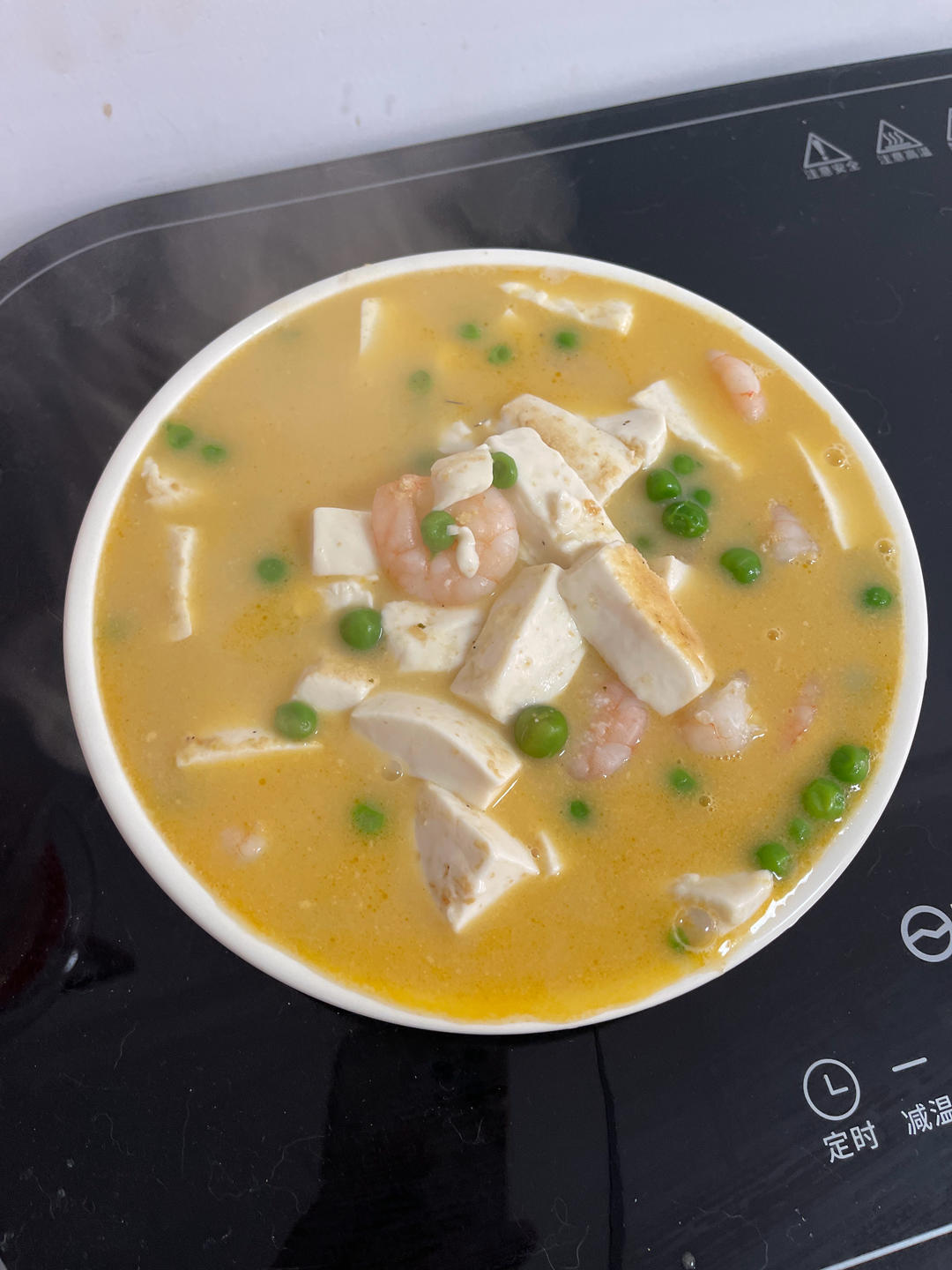 孩子长高一定要多吃虾仁烩豆腐！鲜香补钙‼️