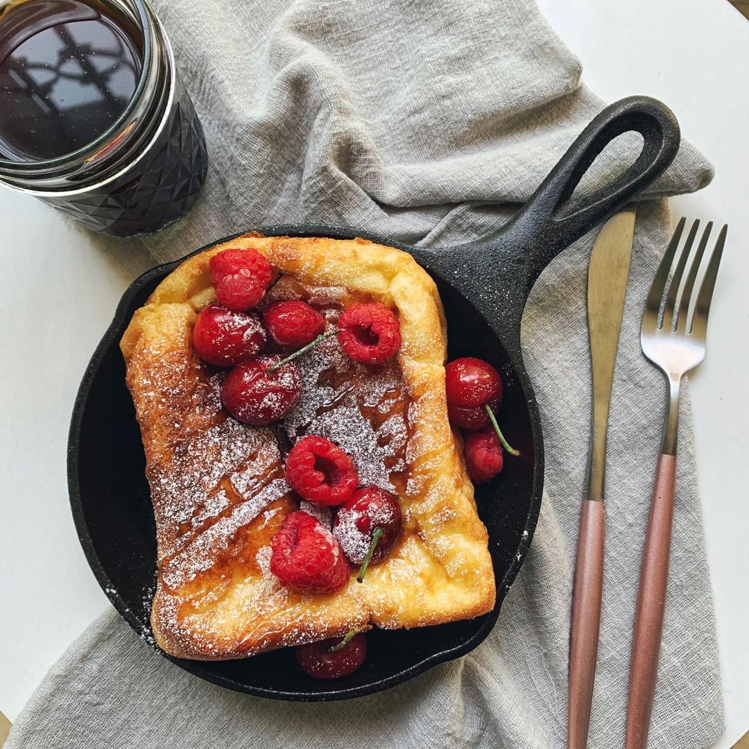 听说你们没地方传隔夜法式厚吐司