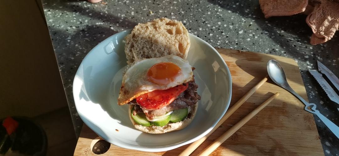 猪柳蛋麦满分 —英式玛芬胚English muffin