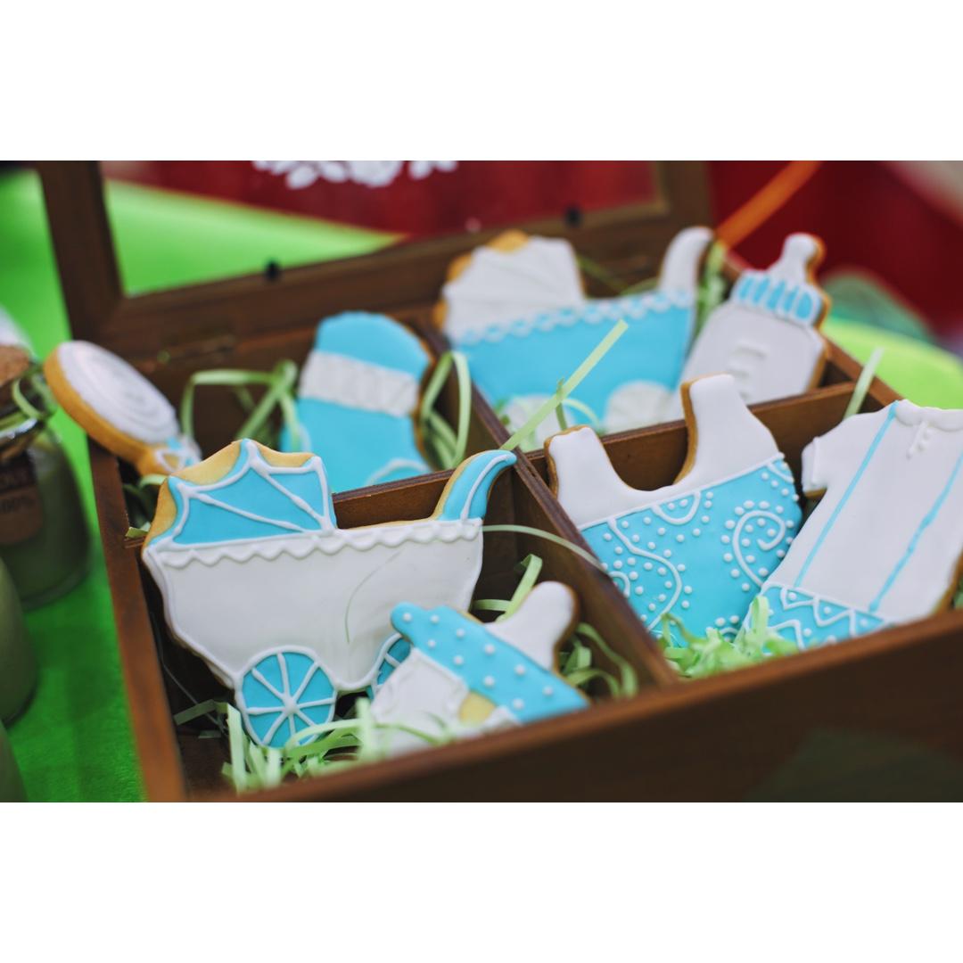 Royal Icing 皇室糖霜饼干 宝宝满月回礼