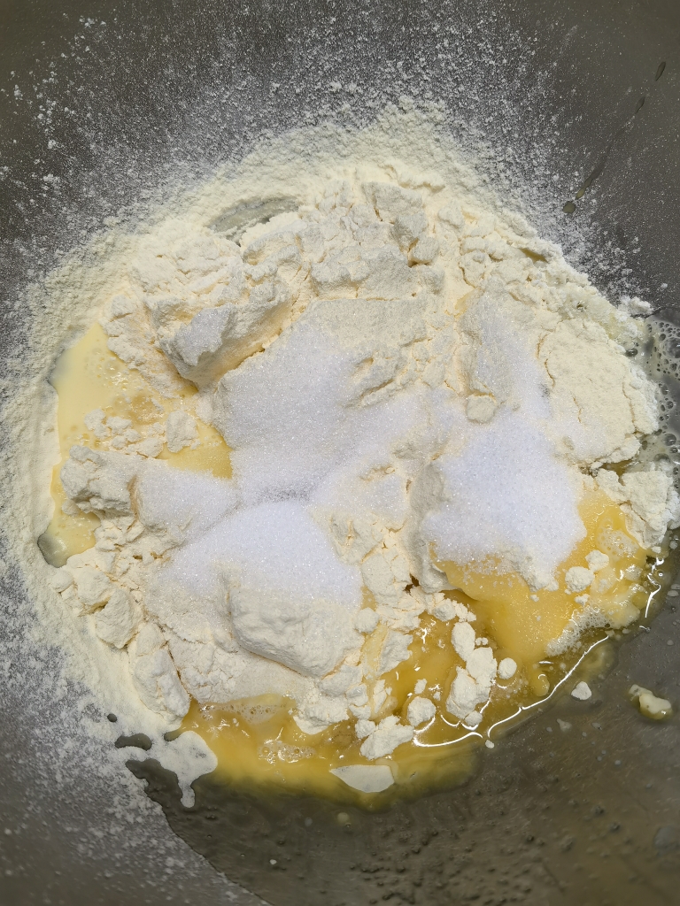 玉米面酥粒玛芬的做法 步骤8
