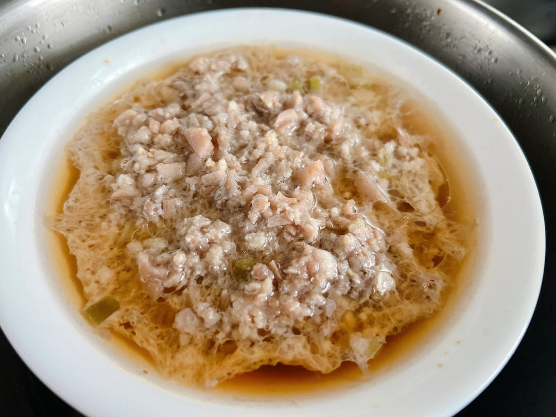 老少皆宜、鲜香味美蒸莲藕肉饼