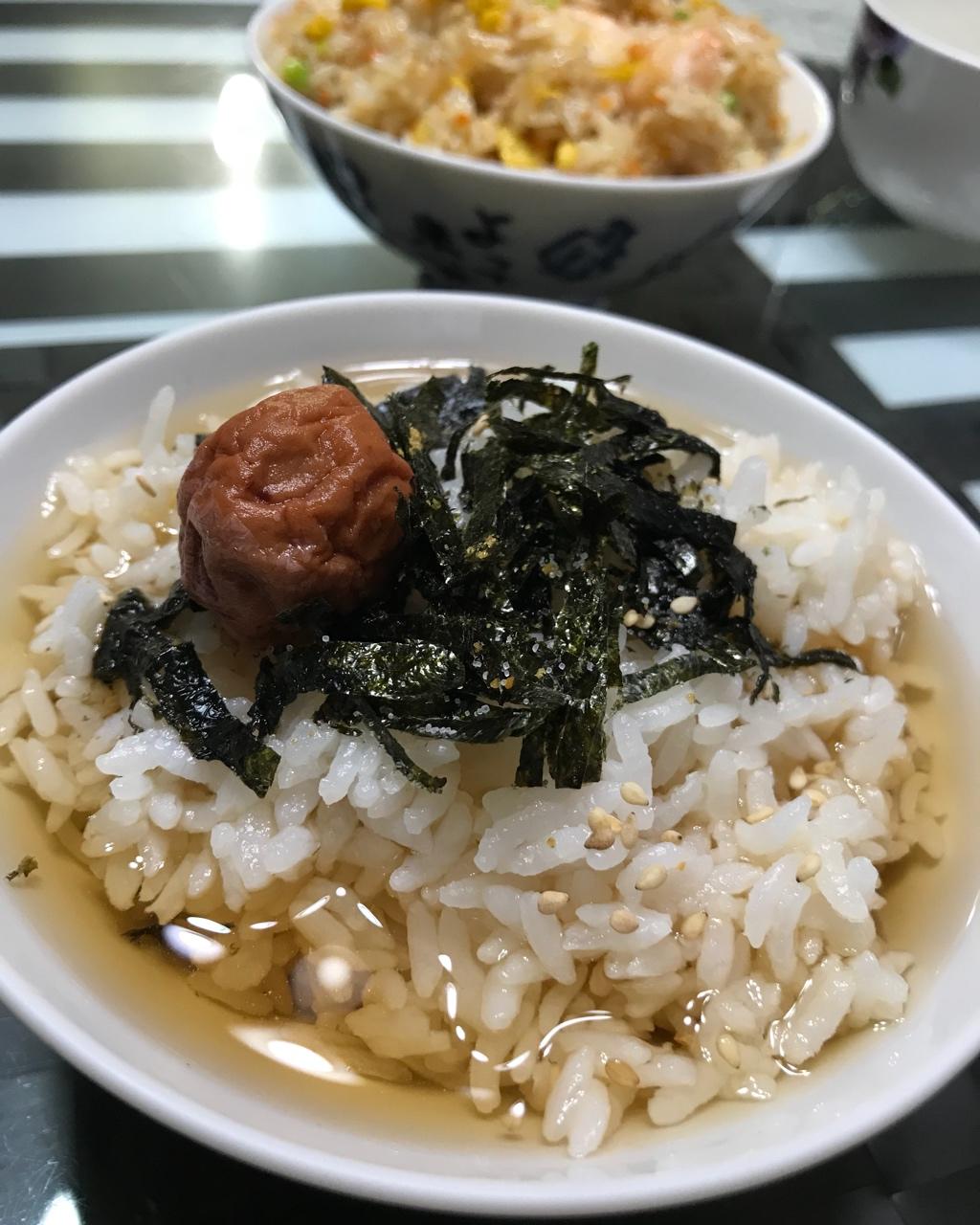 梅子茶泡饭