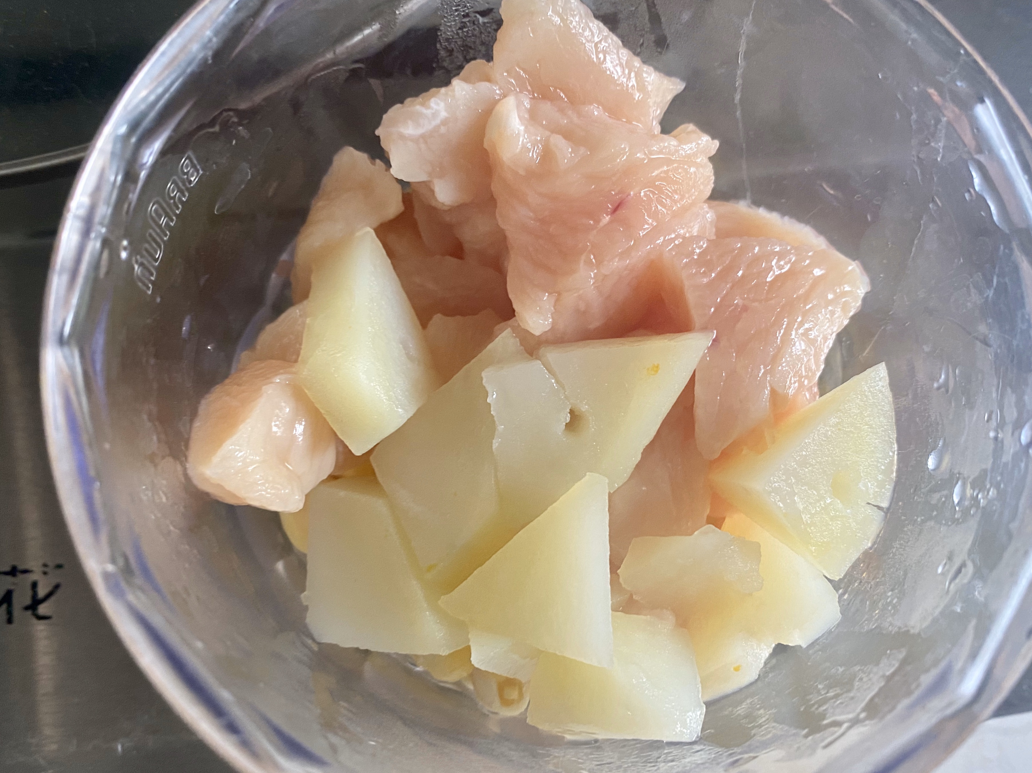 宝宝辅食🌽玉米生菜鸡肉肠的做法 步骤2
