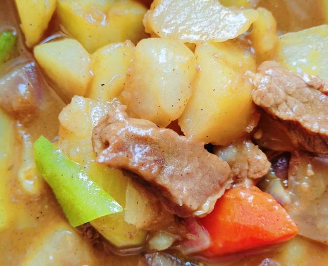 咖喱土豆牛肉的做法