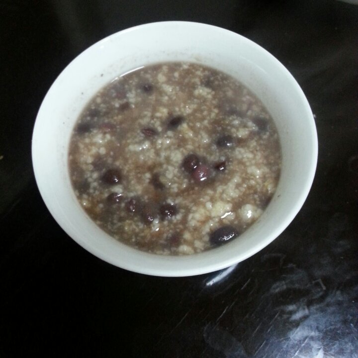 麦片赤豆粥