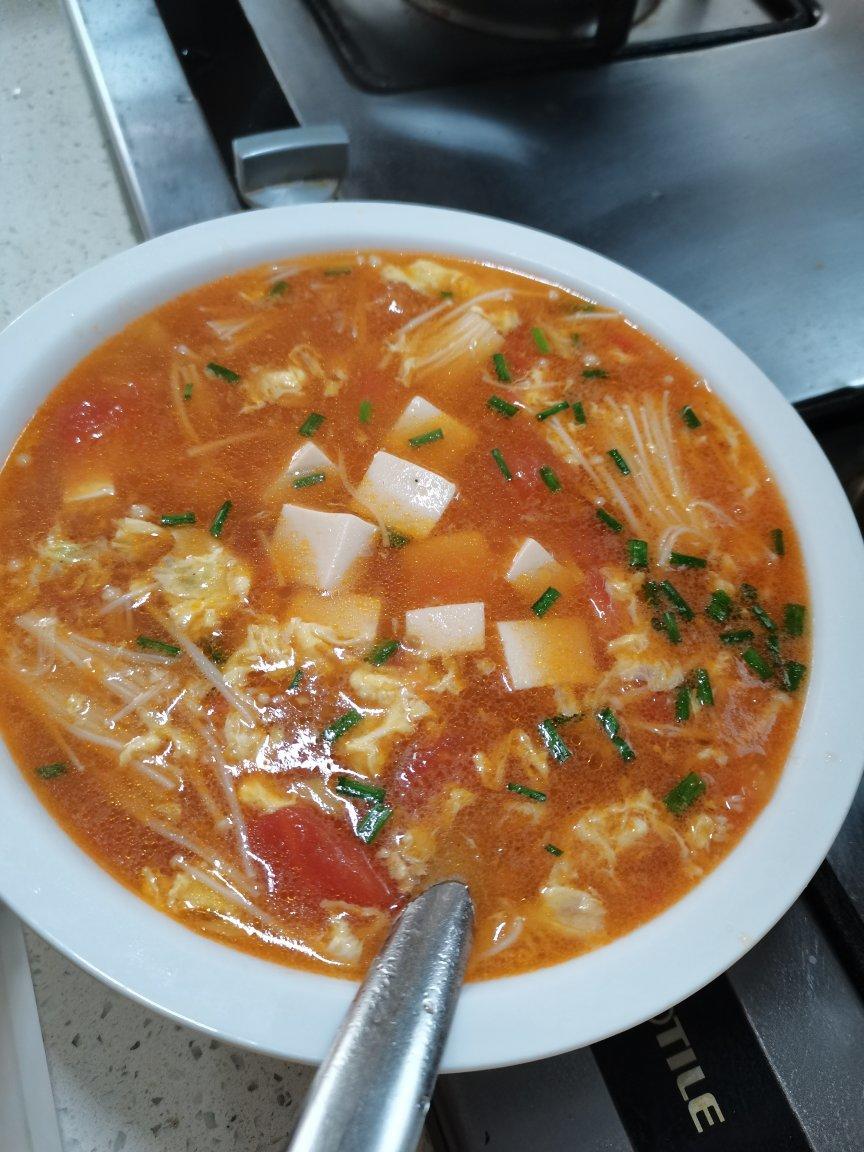 番茄豆腐羹
