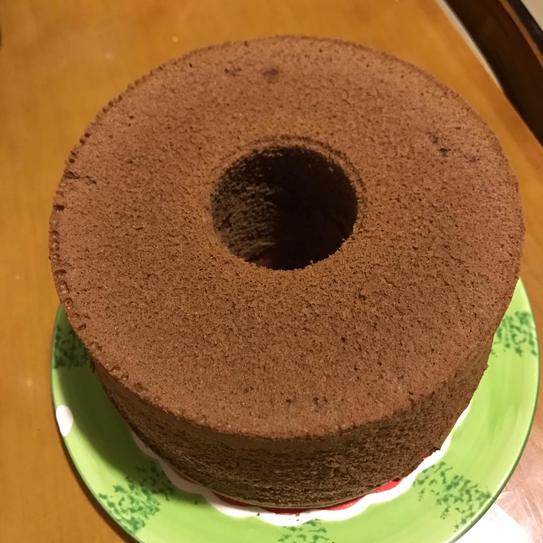 不消泡的巧克力戚风