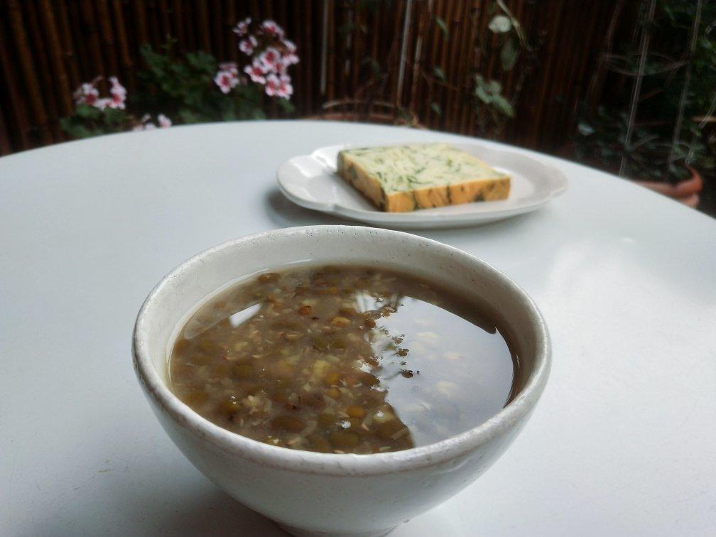 我一直梦想的田园的早餐