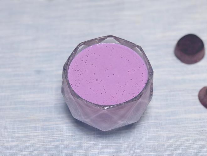 乐趣健康魔法餐—紫薯牛奶糊的做法