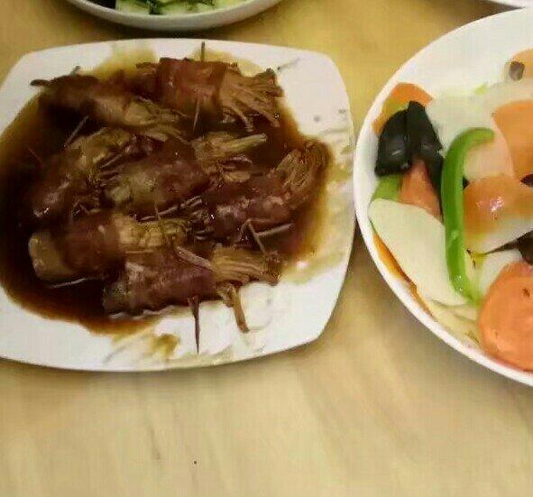 金针菇培根卷