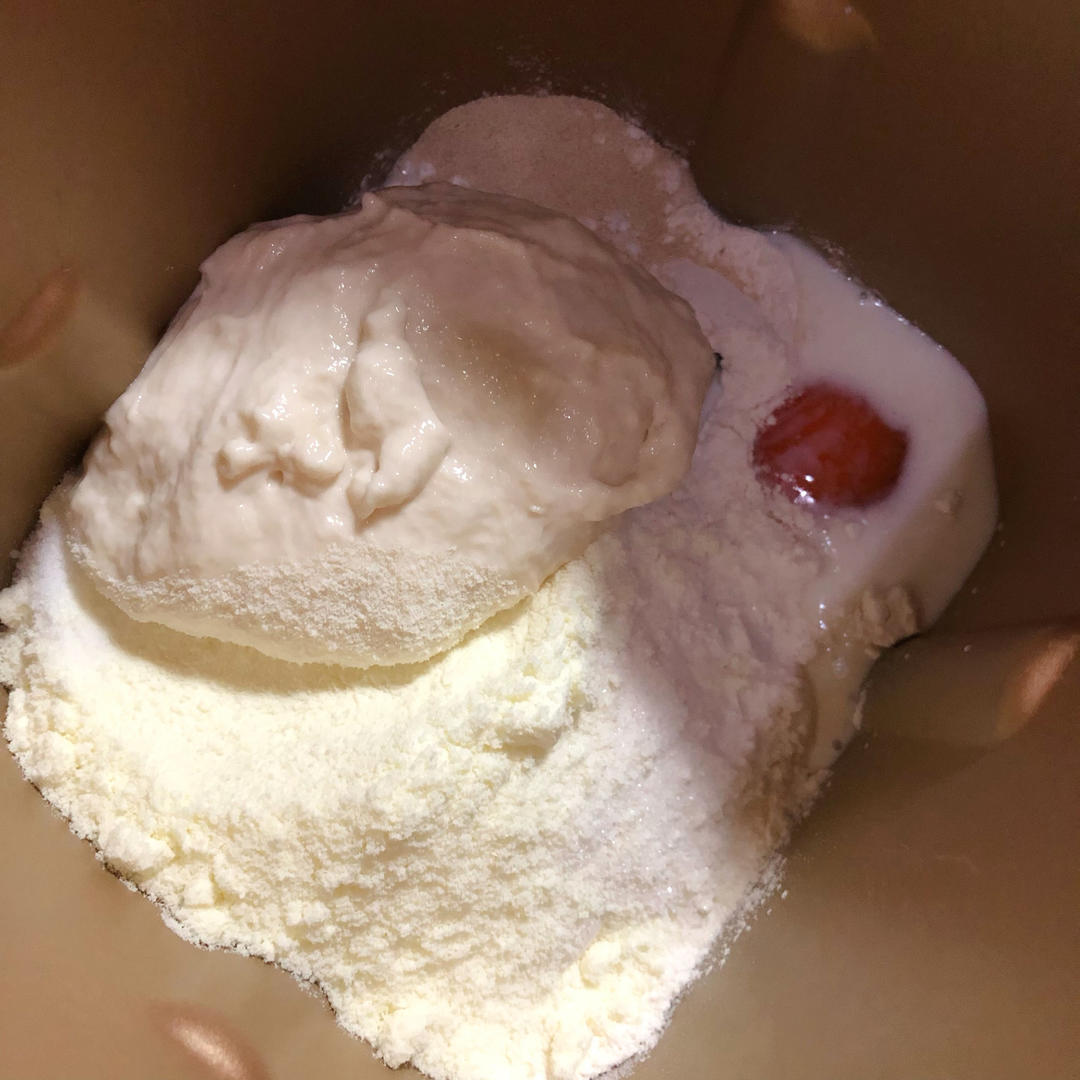 纯奶手撕吐司的做法 步骤1