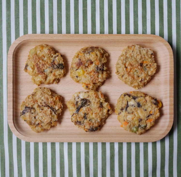 低卡低脂鸡胸肉紫菜米饼