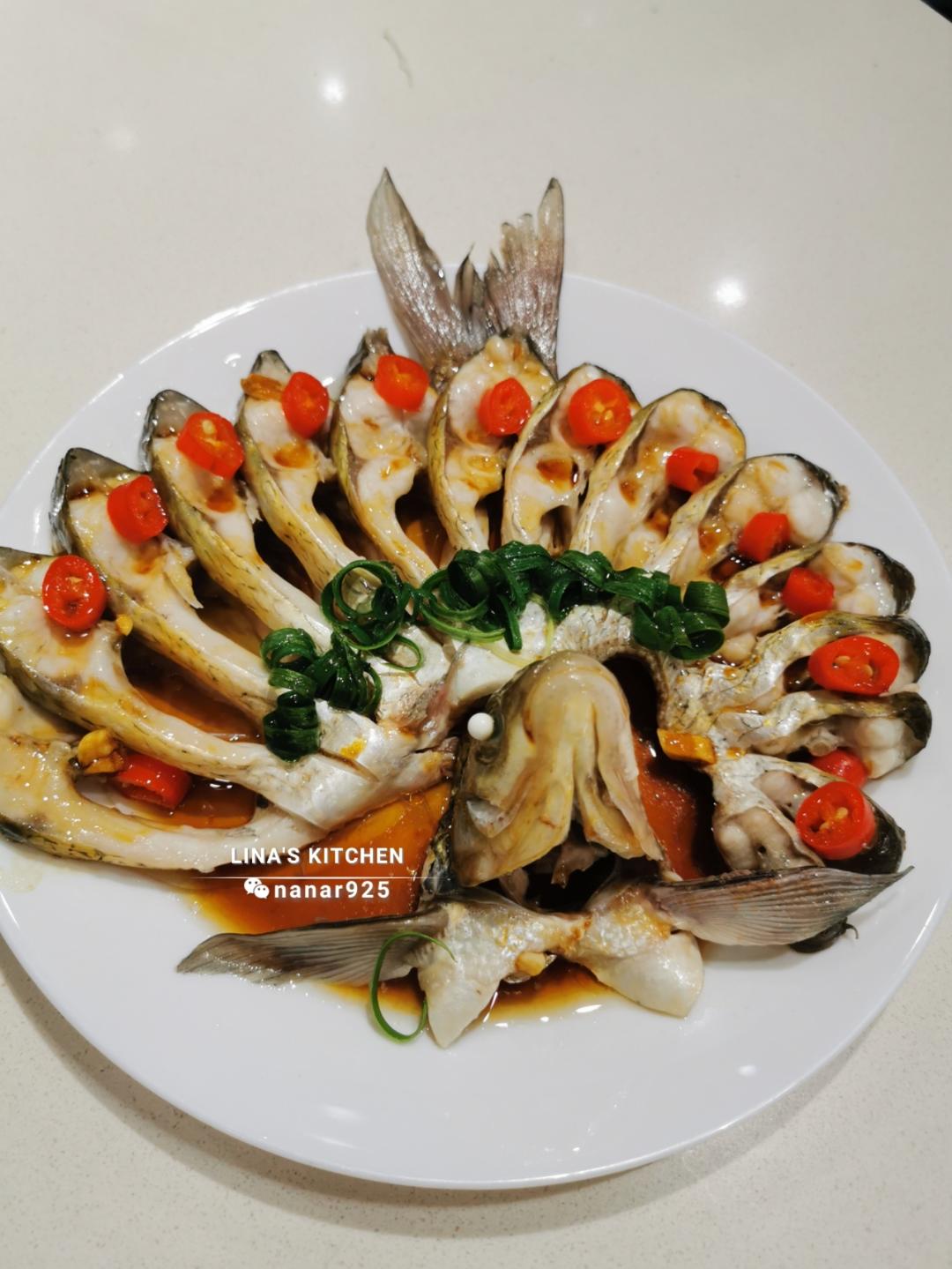 孔雀开屏鱼的做法