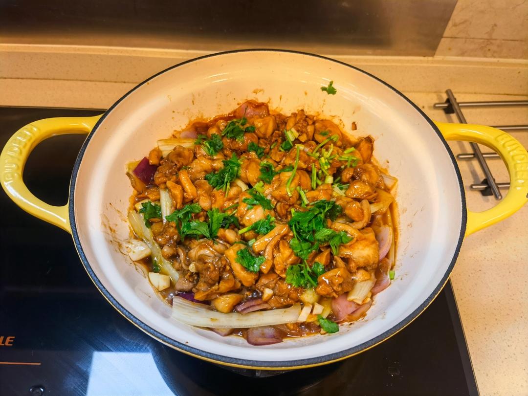 广式无水啫啫鸡【9月北鼎珐琅铸铁锅食谱】