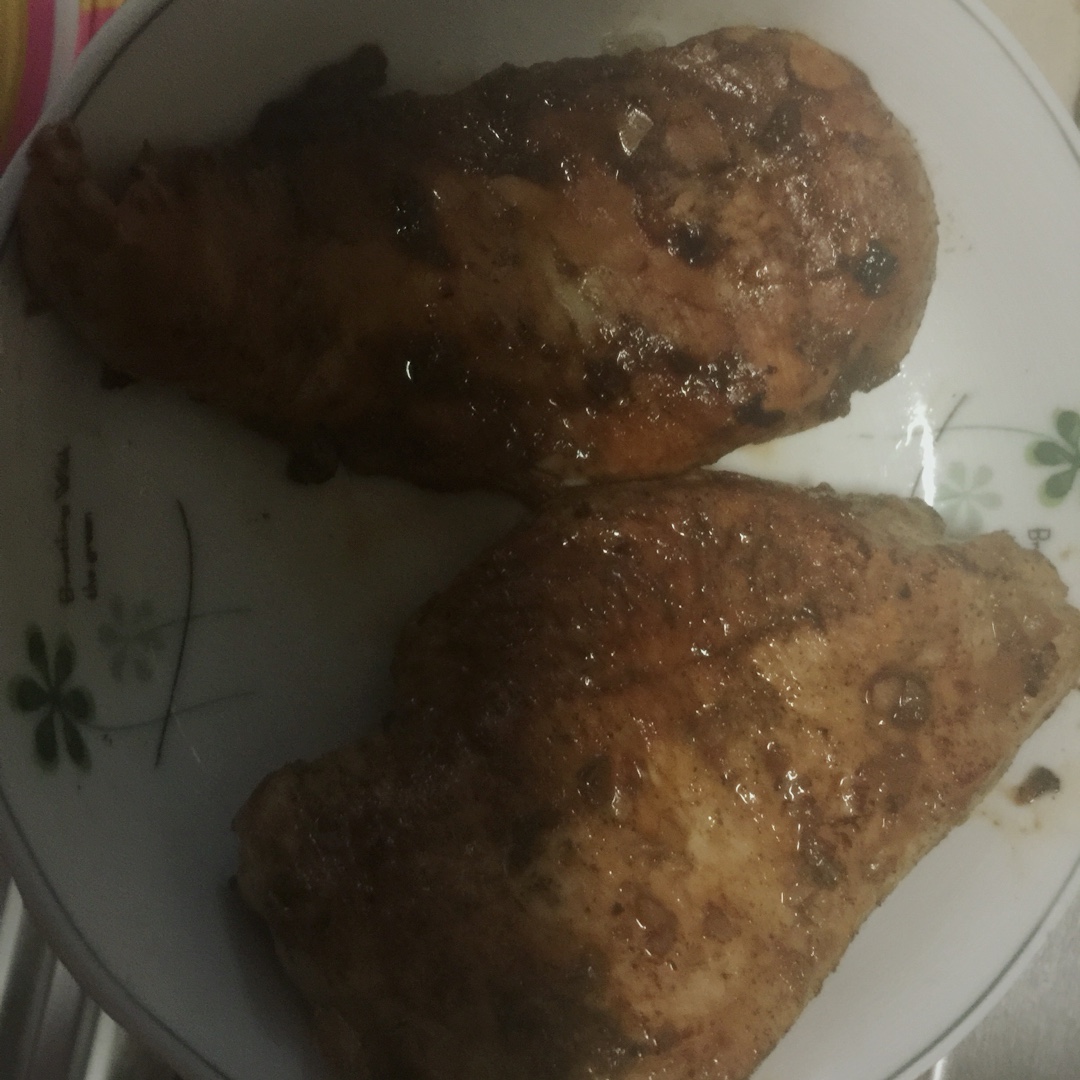 酷炫屌炸天好吃的煎鸡胸肉（香蒜蜂蜜煎鸡胸肉）