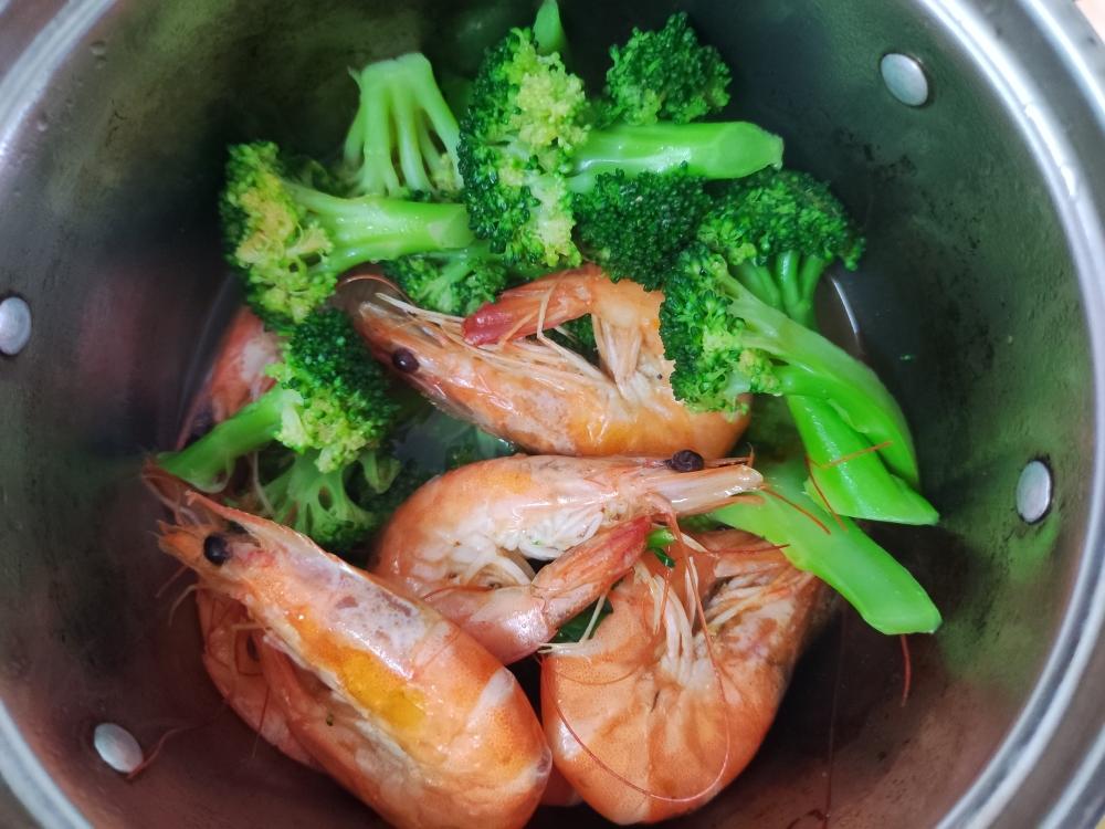 西蓝花🥦虾🦐