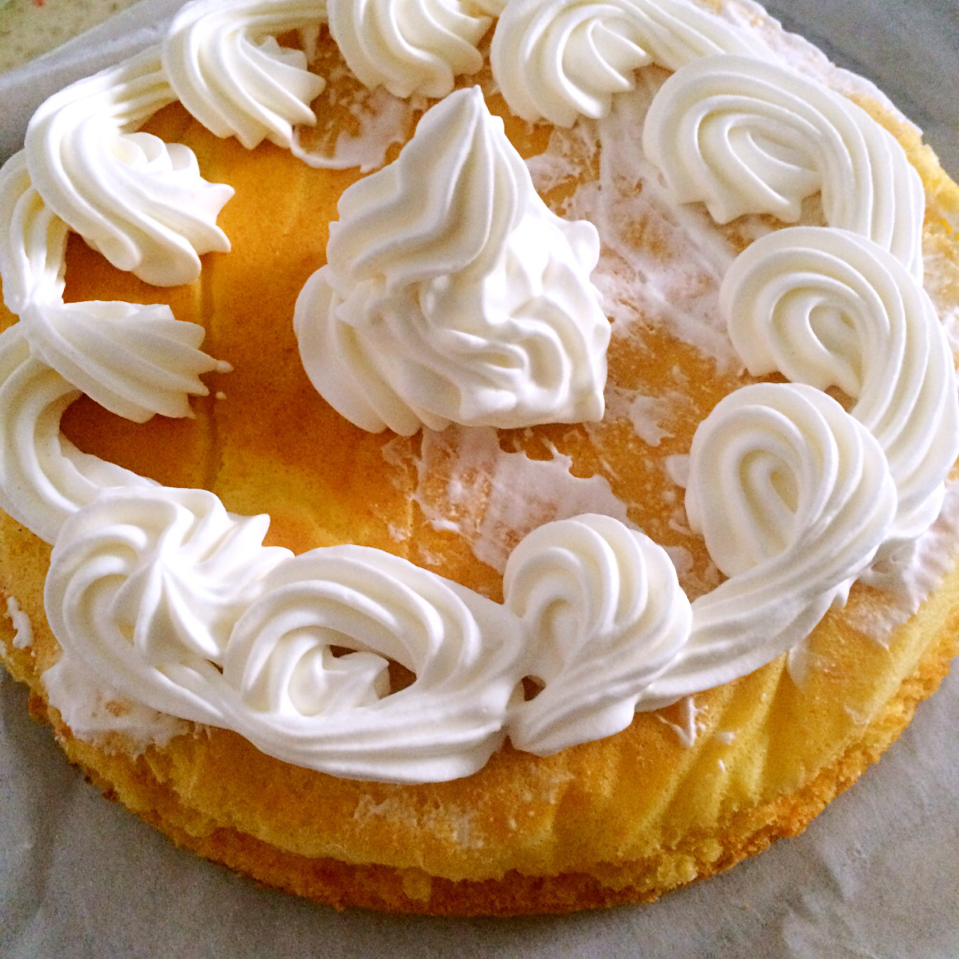 无油酸奶蛋糕【仿真轻乳酪】