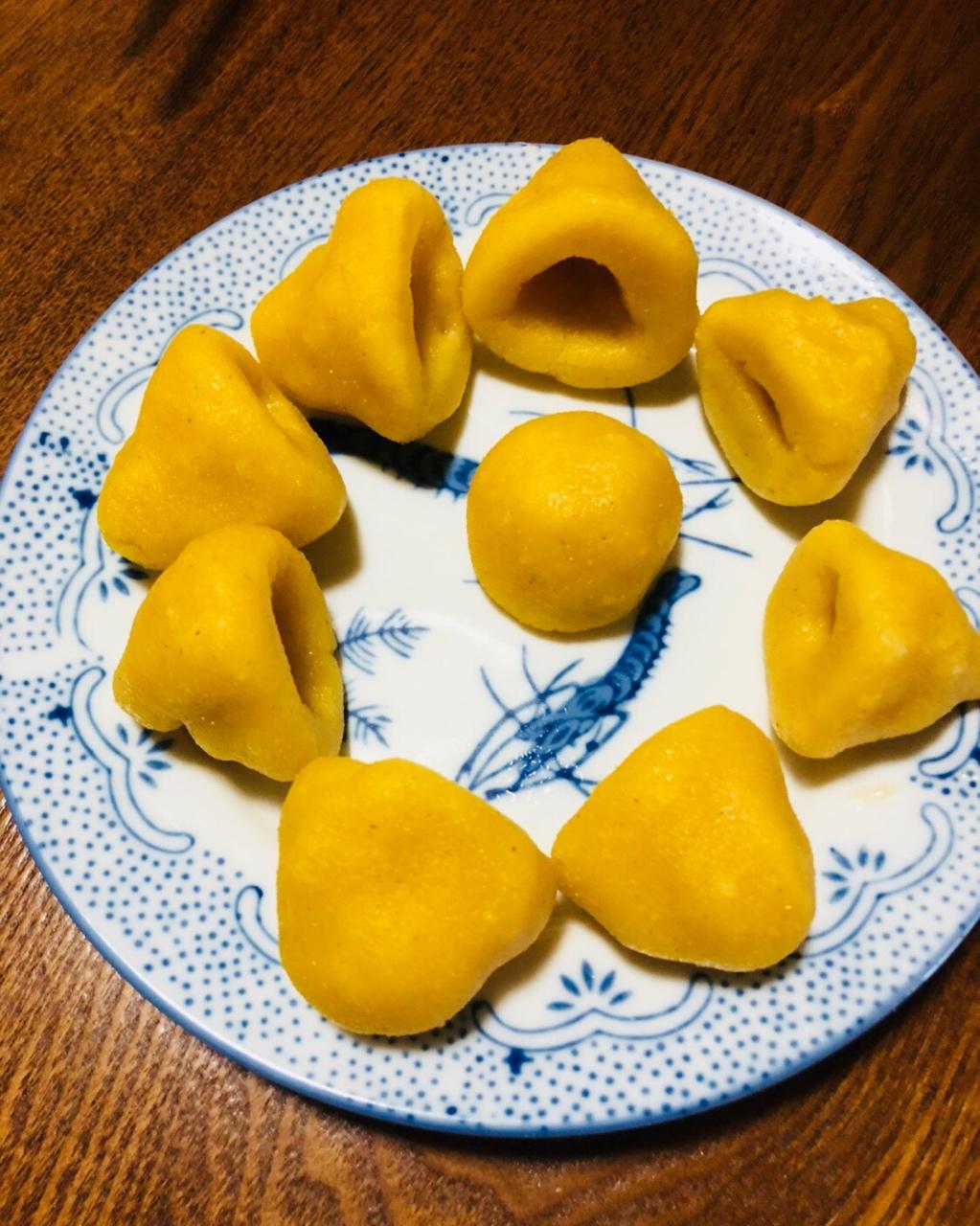 奶香糯米窝窝头